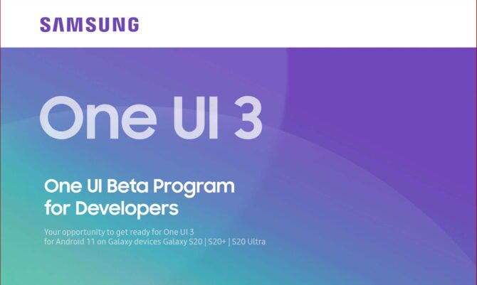Samsung One UI Developer Portal